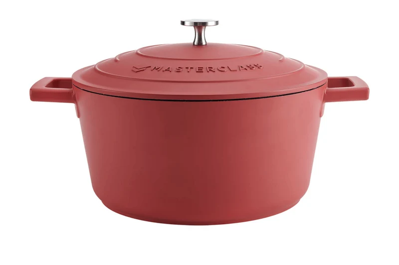 Cocotte MasterClass compatible induction en fonte d'aluminium 4L
