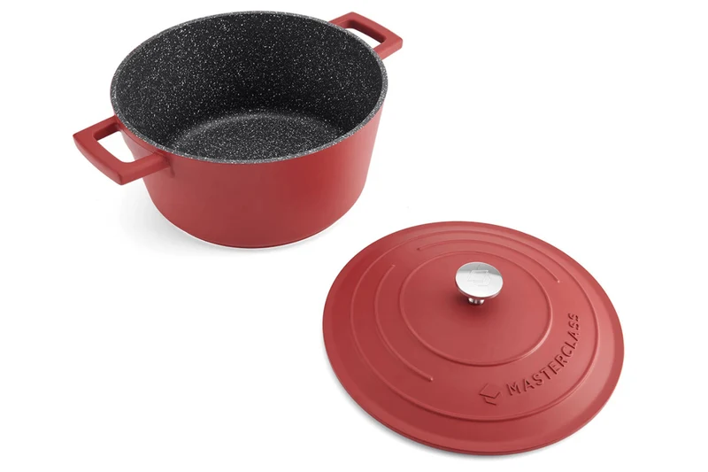 Cocotte MasterClass compatible induction en fonte d'aluminium 4L