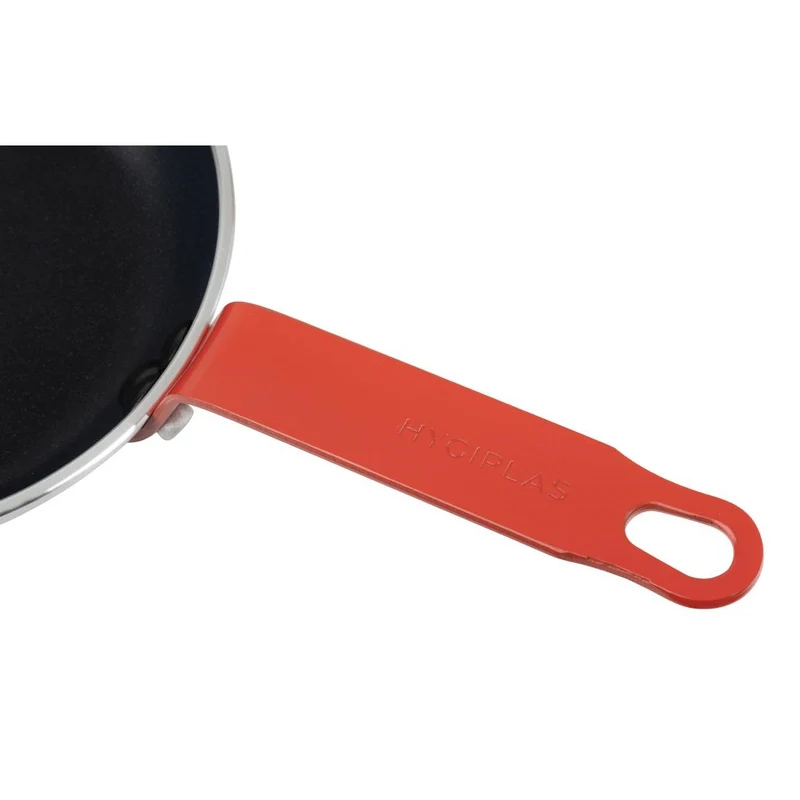 Poêle en aluminium antiadhésive Hygiplas Teflon Platinum Plus 200mm rouge