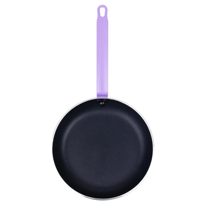 Poêle en aluminium antiadhésive Hygiplas Teflon Platinum Plus 280mm violette