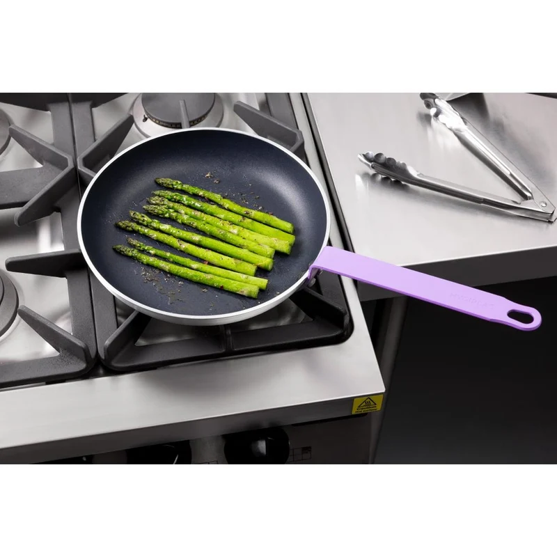 Poêle en aluminium antiadhésive Hygiplas Teflon Platinum Plus 280mm violette