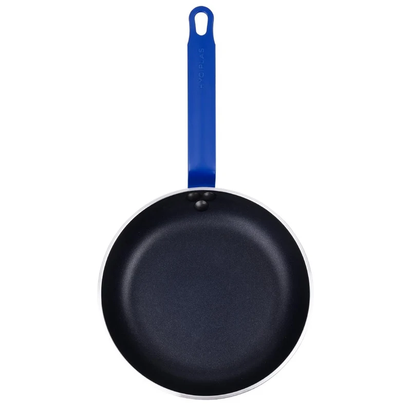 Poêle en aluminium antiadhésive Hygiplas Teflon Platinum Plus 240mm bleue