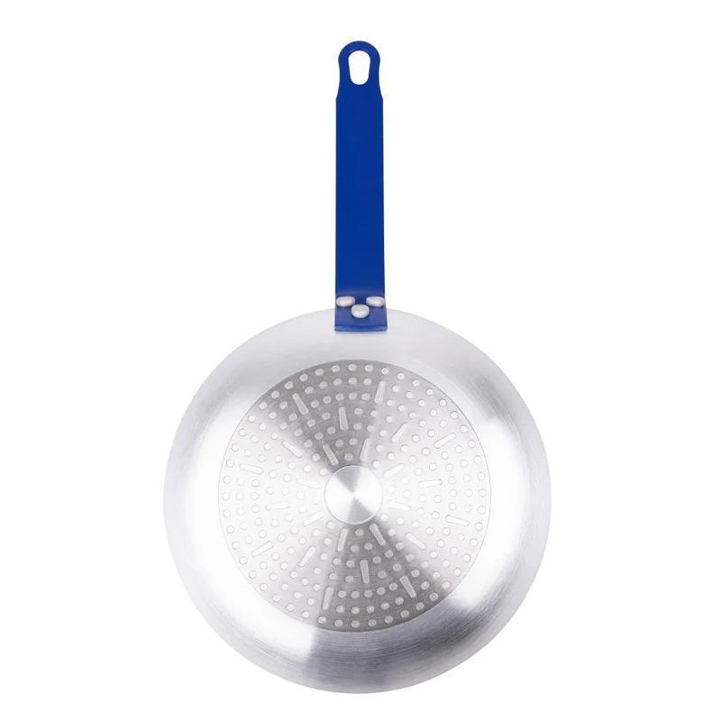 Poêle en aluminium antiadhésive Hygiplas Teflon Platinum Plus 240mm bleue