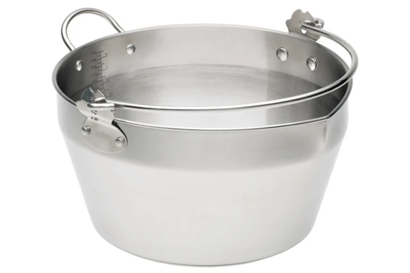 Marmite à confiture KitchenCraft Home Made en acier inox 9L