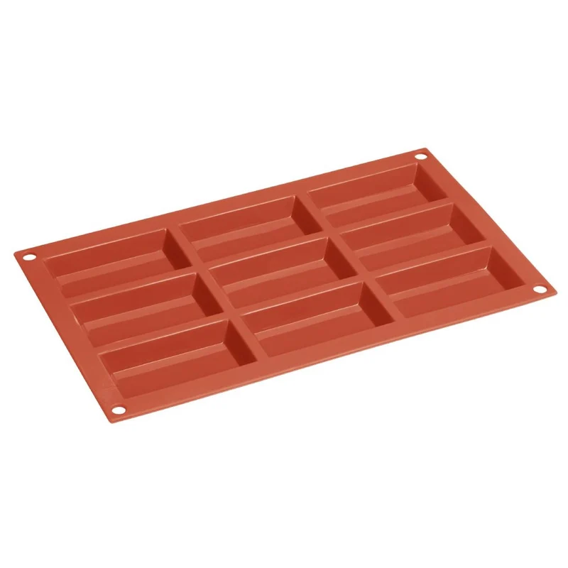 Plaque de 9 moules à gâteau en silicone Vogue