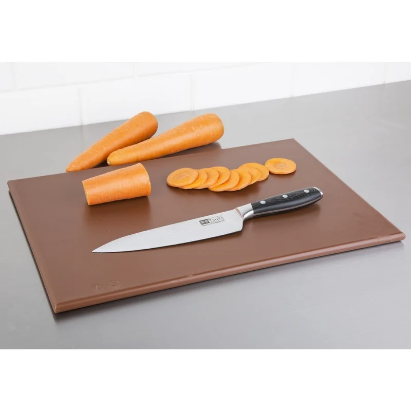 Planche à découper standard haute densité Hygiplas marron