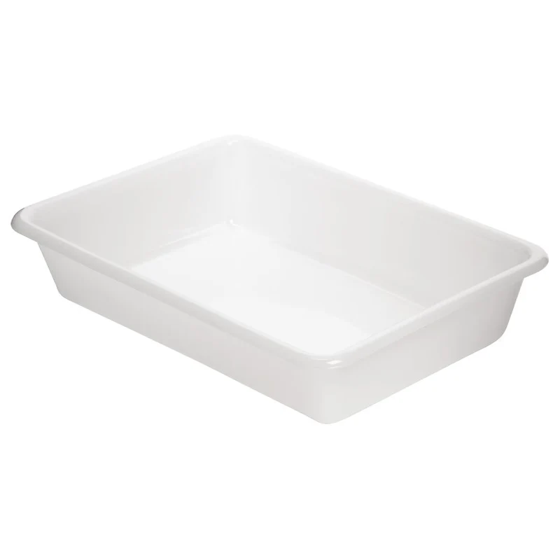 Bac alimentaire peu profond Araven transparent 345mm
