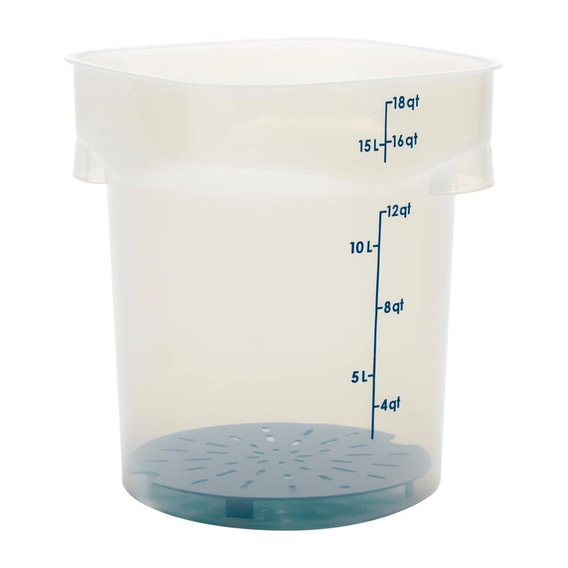 Boîte en polypropylène Cambro FreshPro CamRound 17,2 L