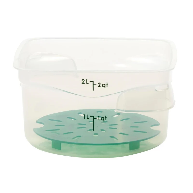 Égouttoir en polypropylène Cambro FreshPro CamRound vert