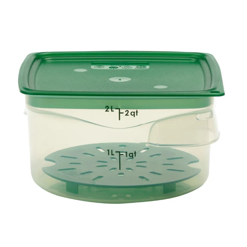 Égouttoir en polypropylène Cambro FreshPro CamRound vert