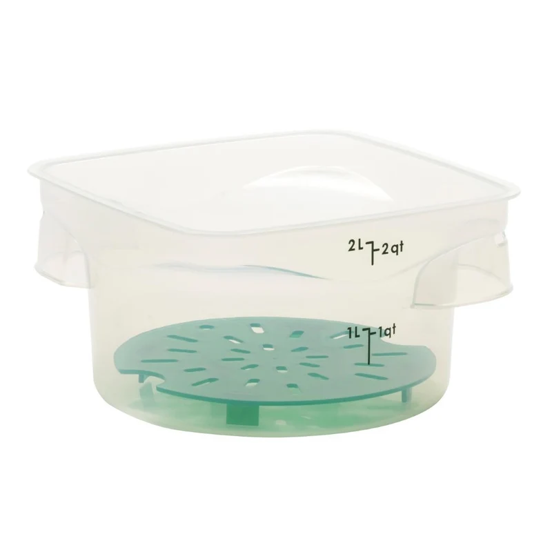 Égouttoir en polypropylène Cambro FreshPro CamRound vert