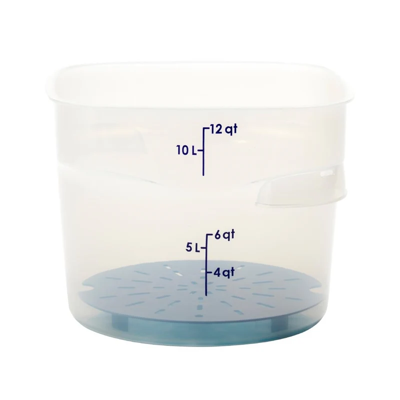 Égouttoir en polypropylène Cambro FreshPro CamRound bleu