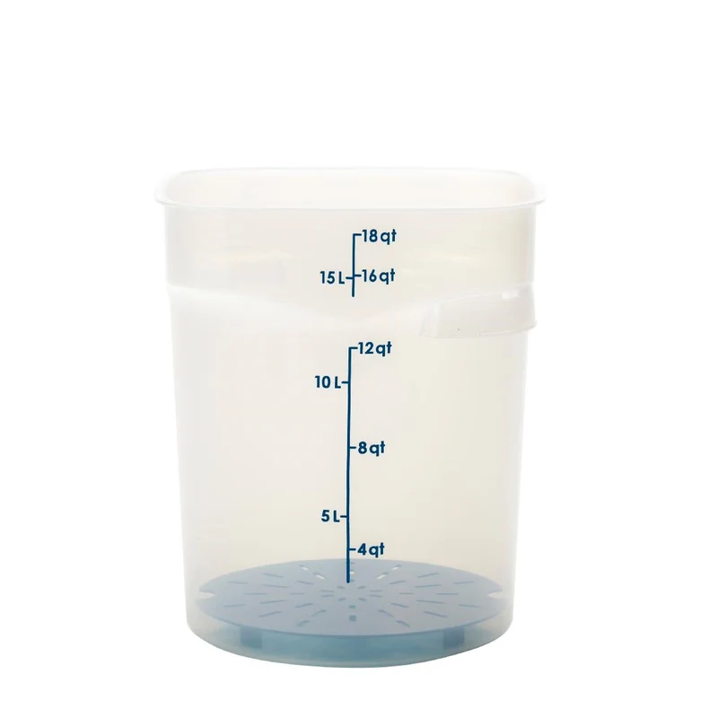 Égouttoir en polypropylène Cambro FreshPro CamRound bleu
