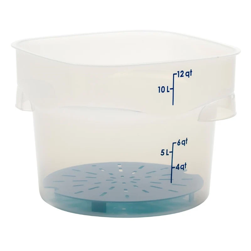 Égouttoir en polypropylène Cambro FreshPro CamRound bleu