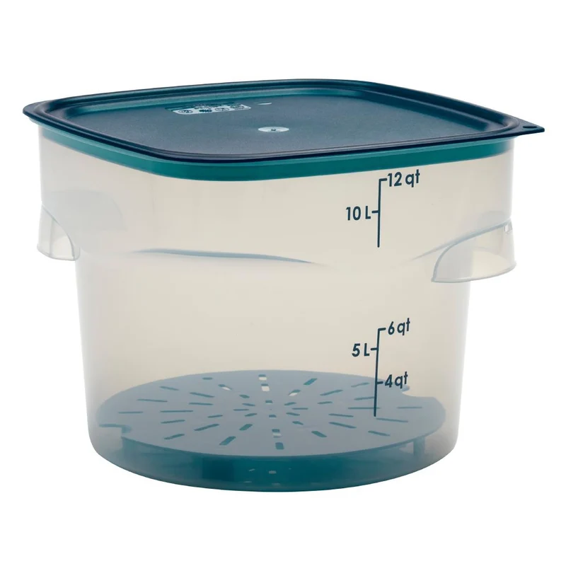 Égouttoir en polypropylène Cambro FreshPro CamRound bleu