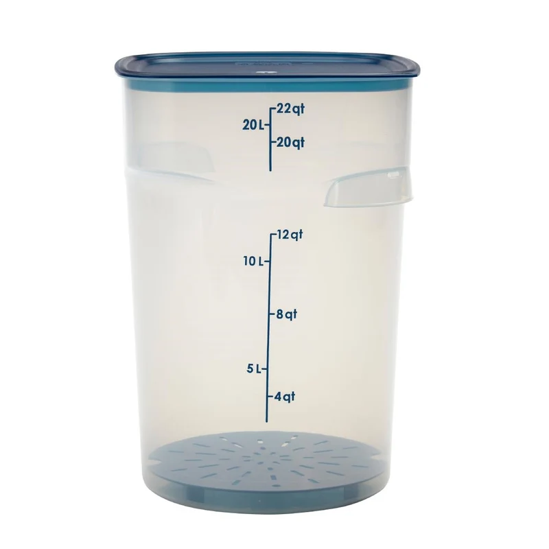 Égouttoir en polypropylène Cambro FreshPro CamRound bleu