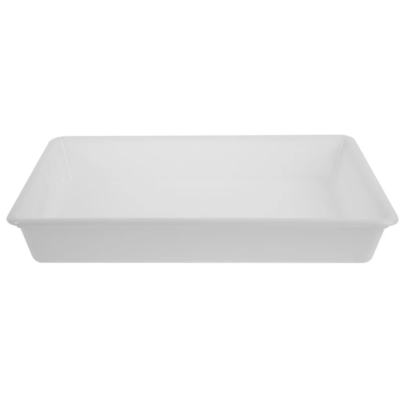 Bac alimentaire peu profond Araven transparent 540 mm