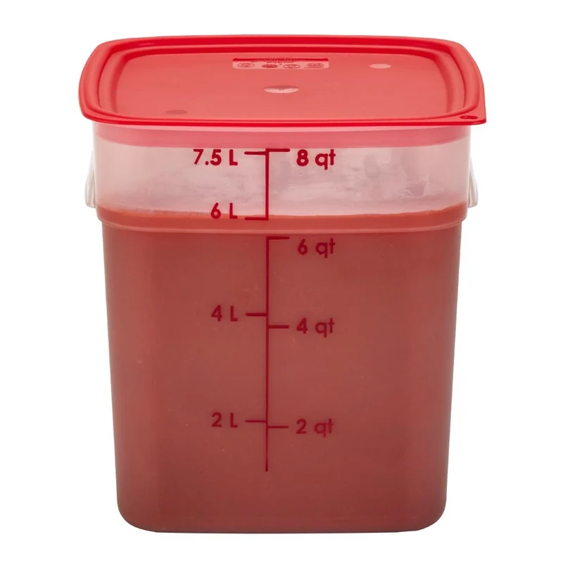 Boîte en polypropylène Cambro FreshPro CamSquare 7,6 L