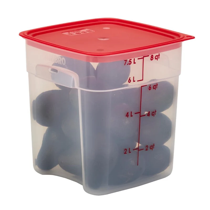 Boîte en polypropylène Cambro FreshPro CamSquare 7,6 L