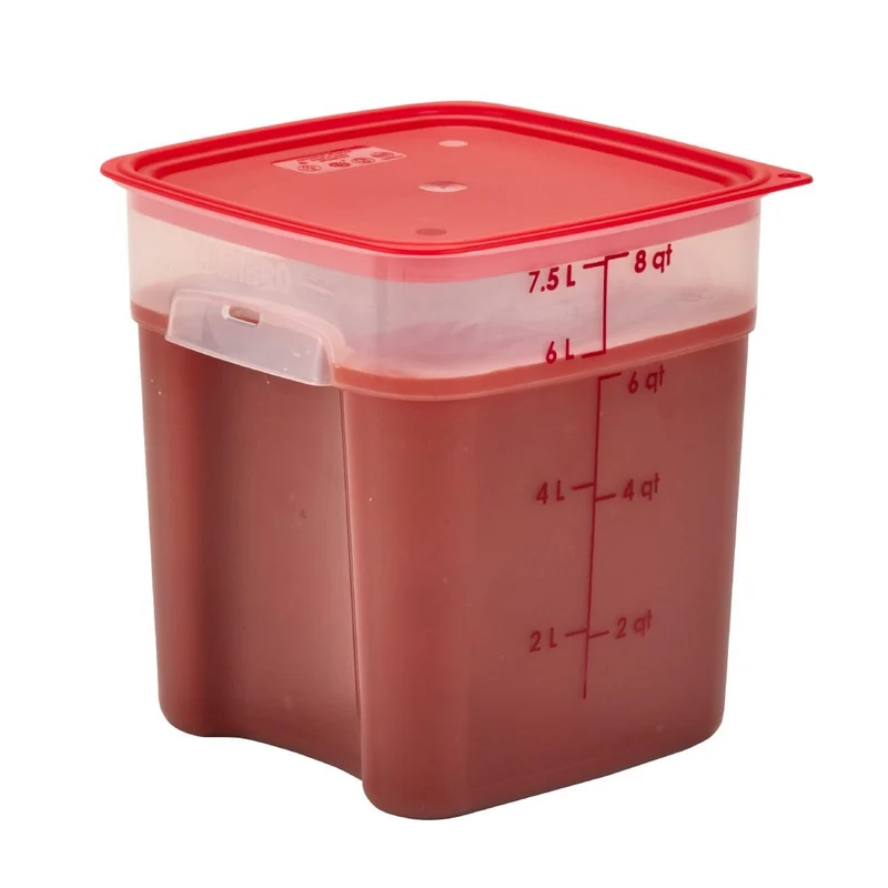 Boîte en polypropylène Cambro FreshPro CamSquare 7,6 L