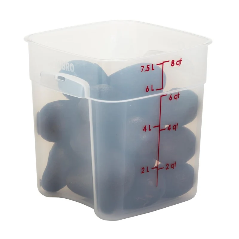 Boîte en polypropylène Cambro FreshPro CamSquare 7,6 L
