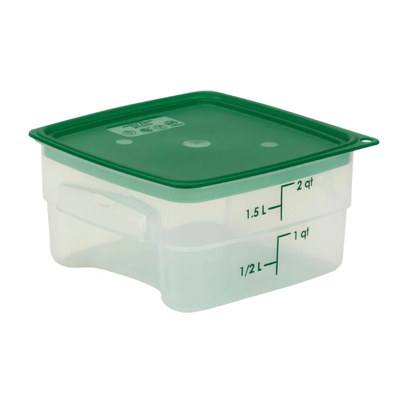 Boîte en polypropylène Cambro FreshPro CamSquare 1,9L