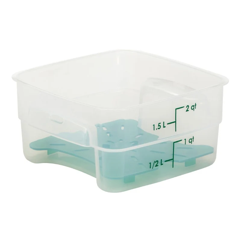 Boîte en polypropylène Cambro FreshPro CamSquare 1,9L