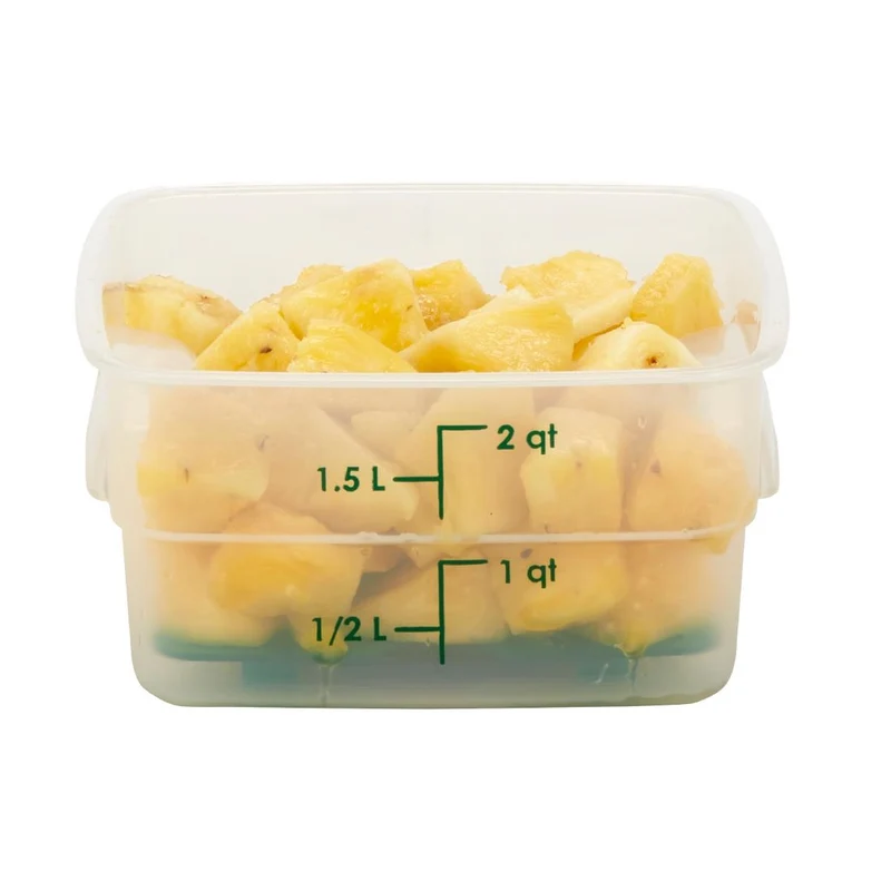 Boîte en polypropylène Cambro FreshPro CamSquare 1,9L