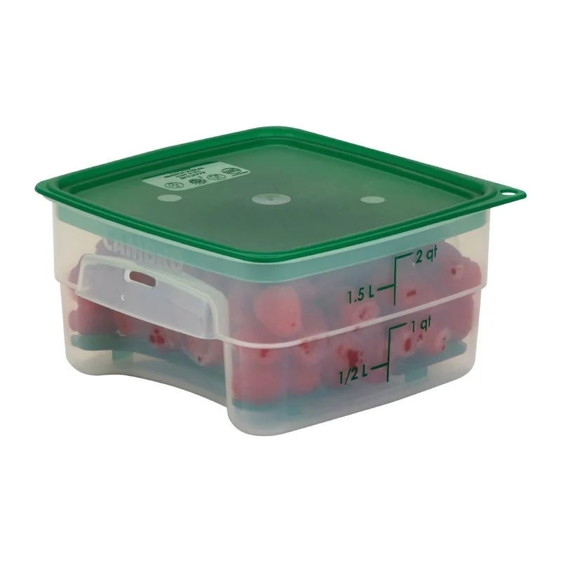 Boîte en polypropylène Cambro FreshPro CamSquare 1,9L