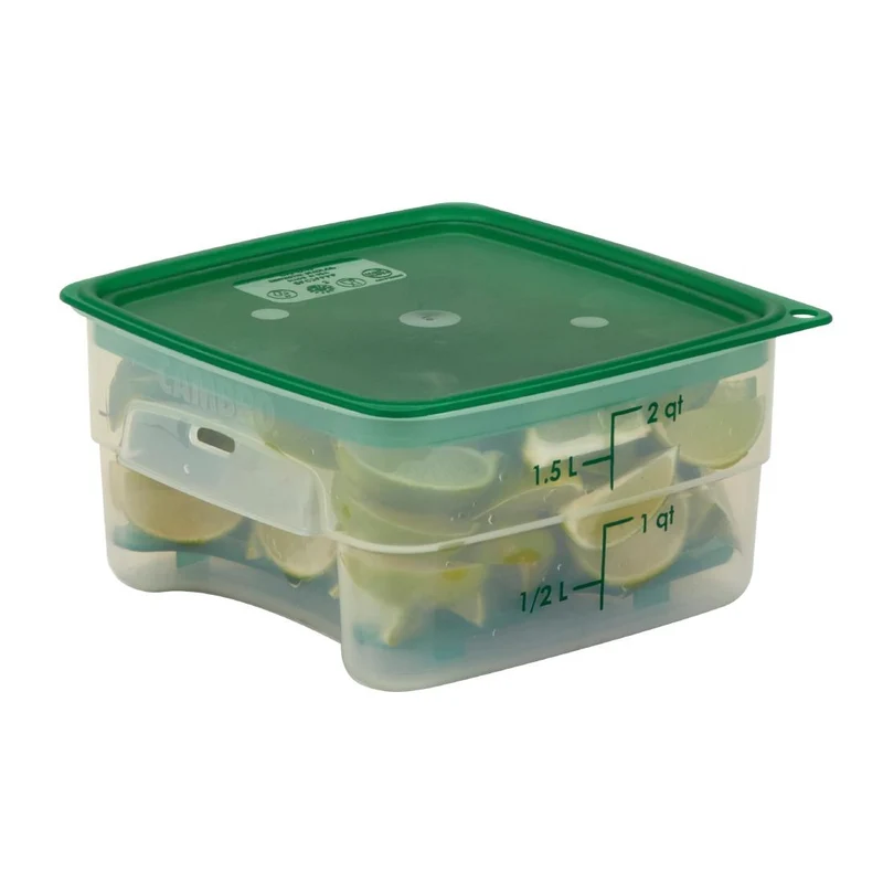 Boîte en polypropylène Cambro FreshPro CamSquare 1,9L