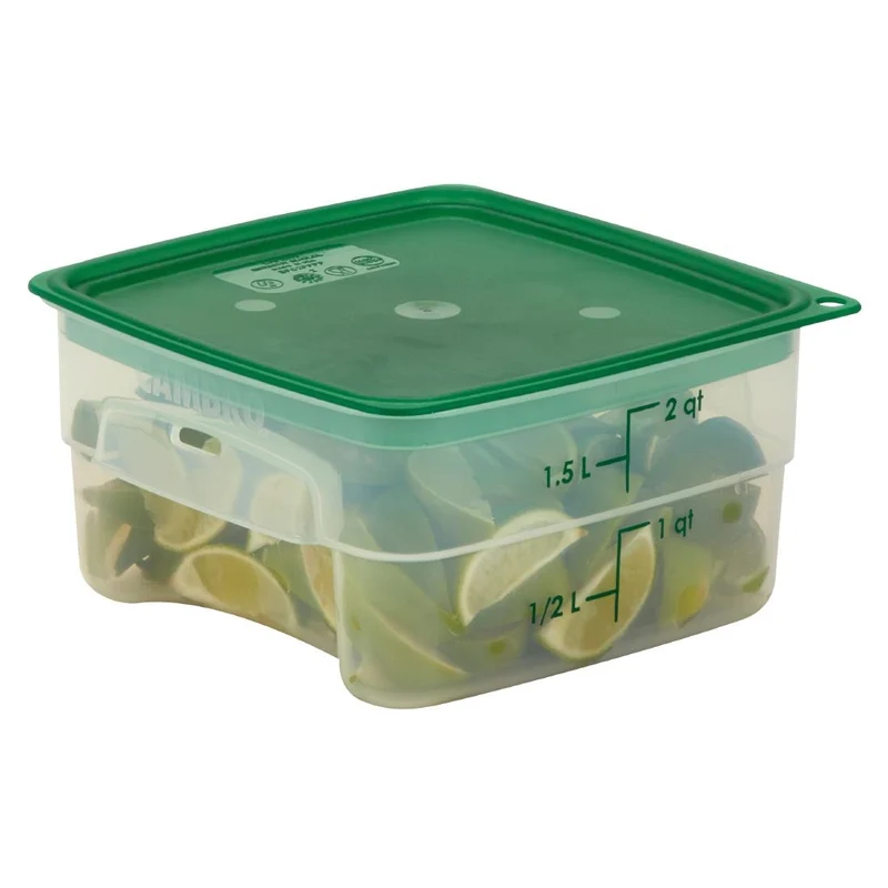Boîte en polypropylène Cambro FreshPro CamSquare 1,9L