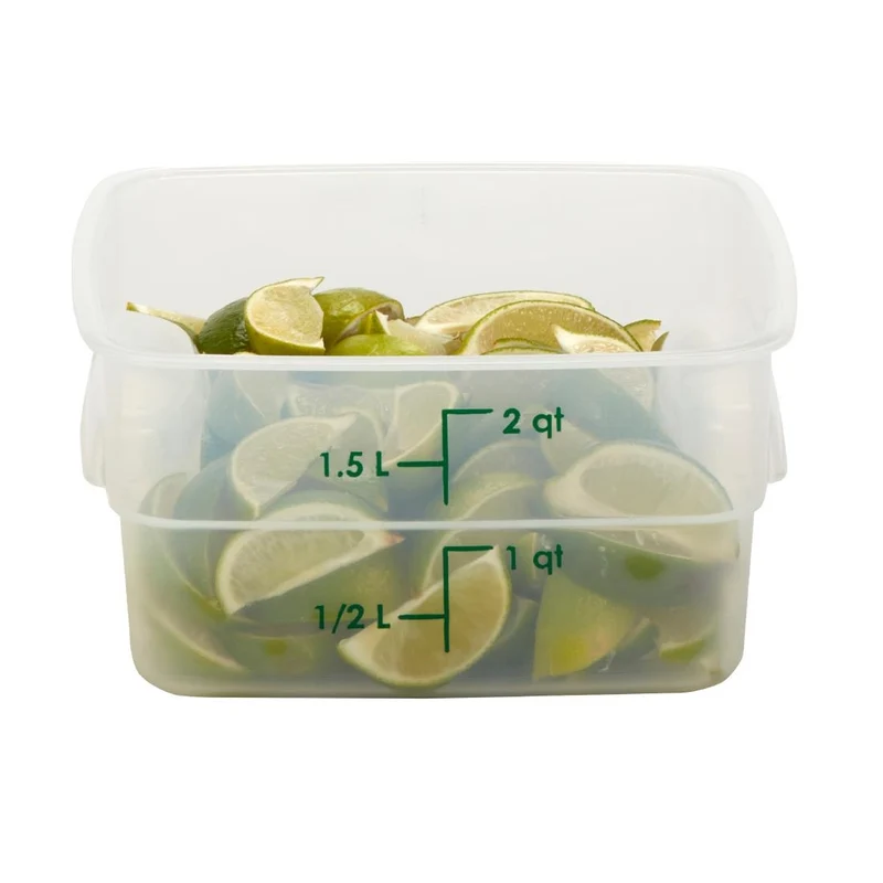 Boîte en polypropylène Cambro FreshPro CamSquare 1,9L