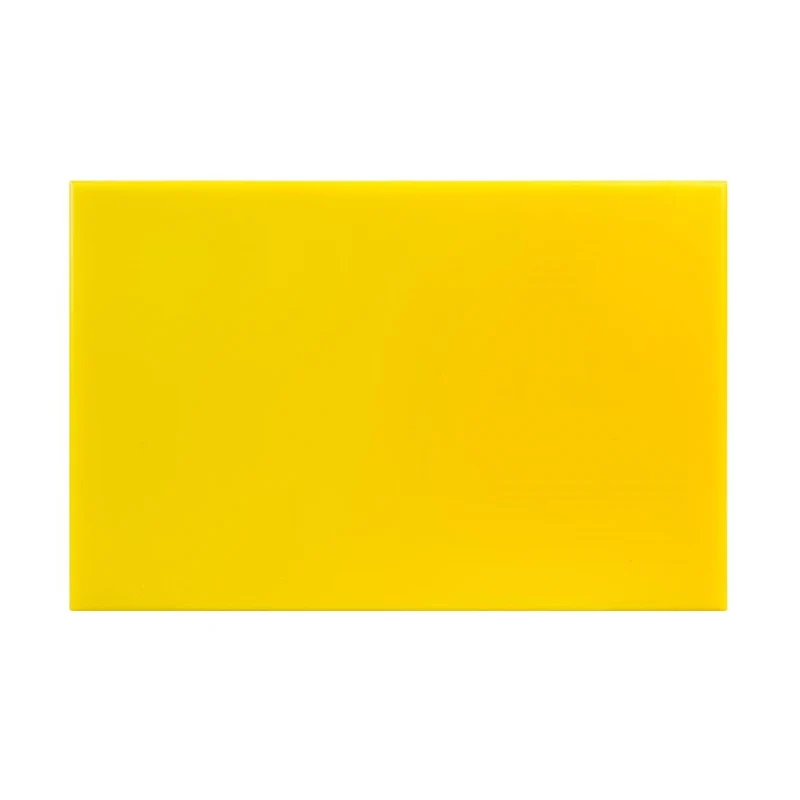 Planche à découper standard haute densité Hygiplas jaune
