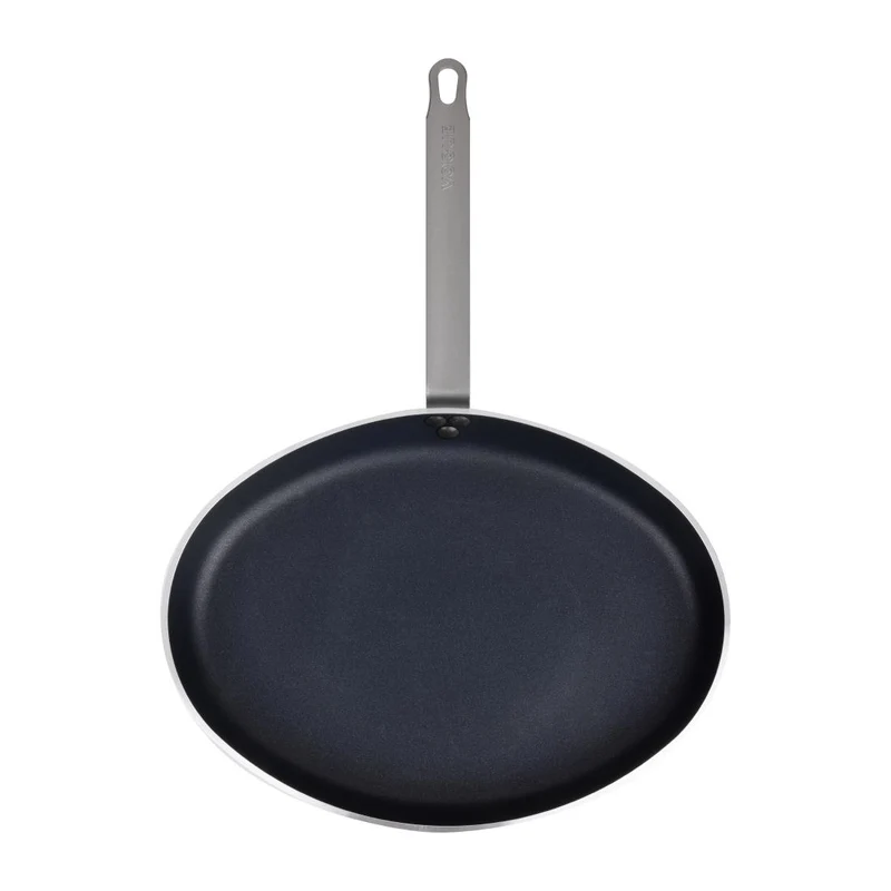 Poêle ovale en aluminium antiadhésif Vogue Teflon Platinum Plus 400mm