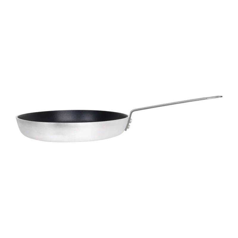Poêle ovale en aluminium antiadhésif Vogue Teflon Platinum Plus 400mm