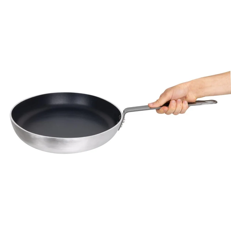 Poêle ovale en aluminium antiadhésif Vogue Teflon Platinum Plus 400mm