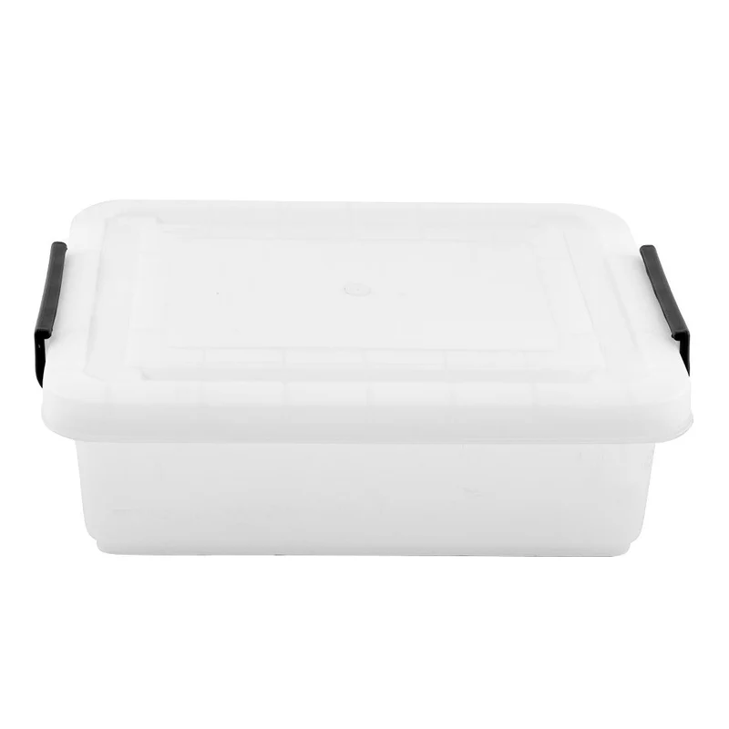 Conteneur alimentaire en polypropylène avec clips de couleur Araven 30L