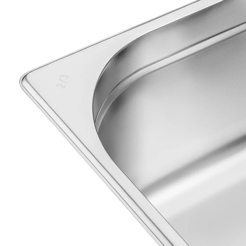 Bac Gastronorme inox GN 2/3 150mm Vogue