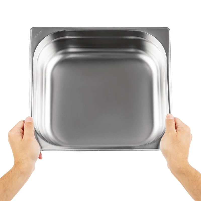 Bac Gastronorme inox GN 2/3 100mm Vogue