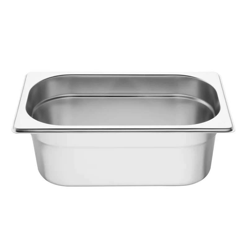 Bac Gastronorme inox GN 1/4 100mm Vogue