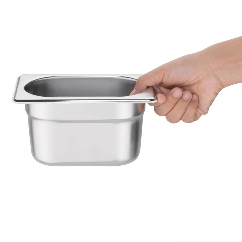 Bac Gastronorme inox GN 1/9 100mm Vogue