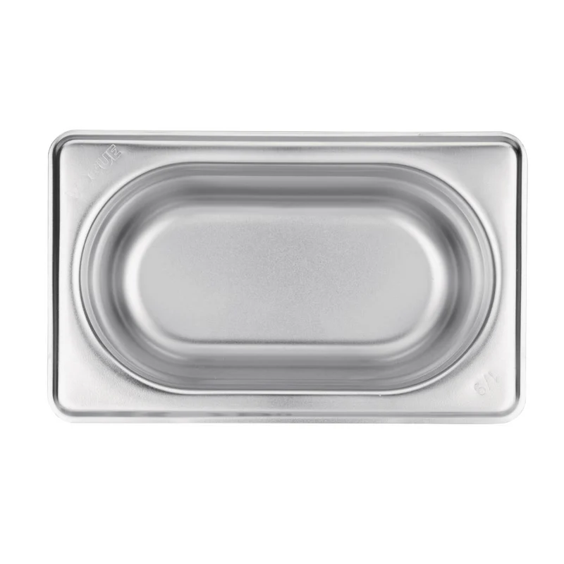 Bac Gastronorme inox GN 1/9 100mm Vogue