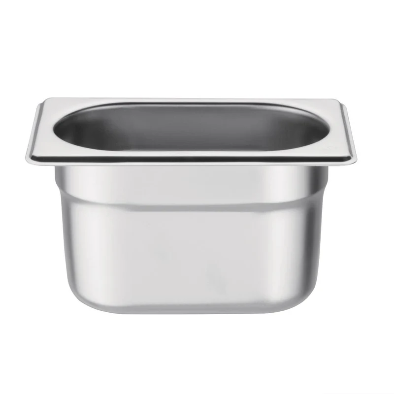 Bac Gastronorme inox GN 1/9 100mm Vogue
