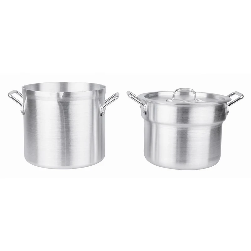 Marmite bain marie aluminium Vogue 10L