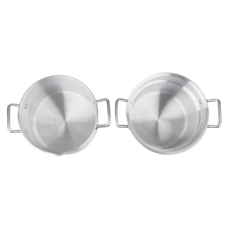 Marmite bain marie aluminium Vogue 10L