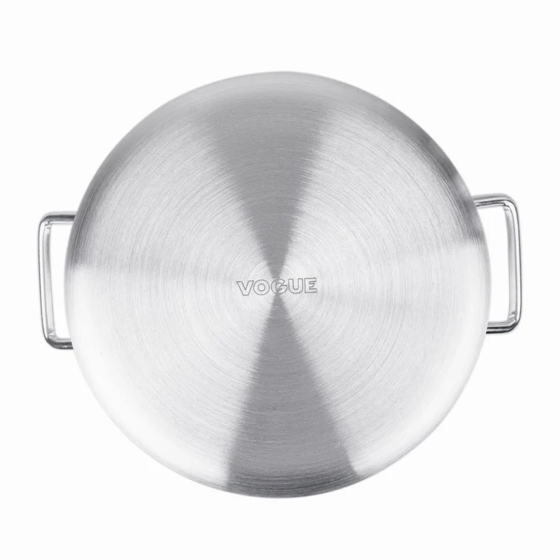 Marmite bain marie aluminium Vogue 10L