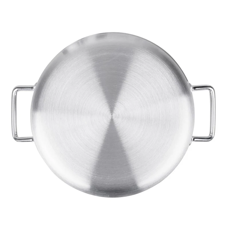 Marmite bain marie aluminium Vogue 10L