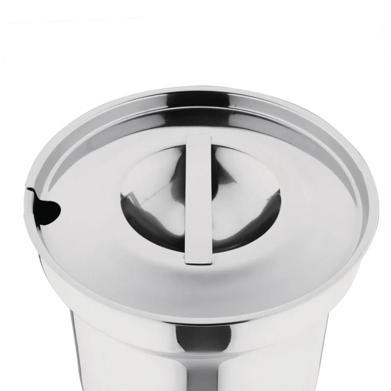 Pot à bain-marie rond avec couvercle Vogue