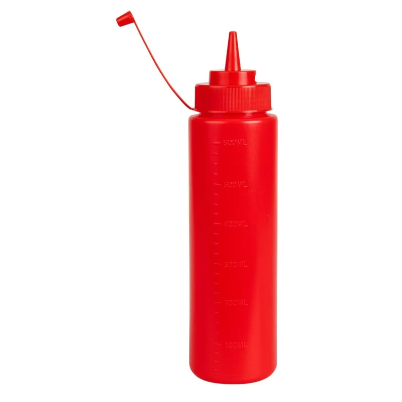 Distributeur de sauce Vogue 682ml rouge
