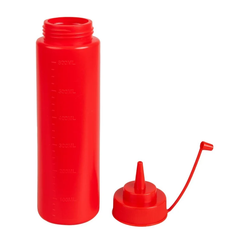 Distributeur de sauce Vogue 682ml rouge